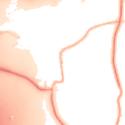 Daytime road noise heatmap for OX17 2AE