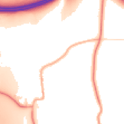 Daytime road noise heatmap for OX17 2AF