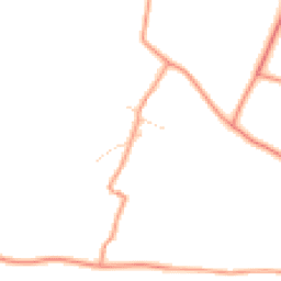 Daytime road noise heatmap for OX17 2DD