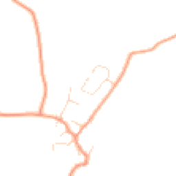 Daytime road noise heatmap for OX17 2DN