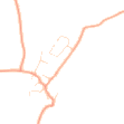 Daytime road noise heatmap for OX17 2DW