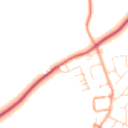 Daytime road noise heatmap for OX17 2FF