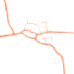 Daytime road noise heatmap for OX17 2JD
