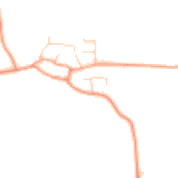 Daytime road noise heatmap for OX17 2JF