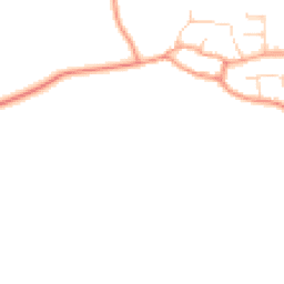 Daytime road noise heatmap for OX17 2JL