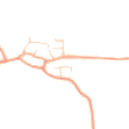 Daytime road noise heatmap for OX17 2JQ