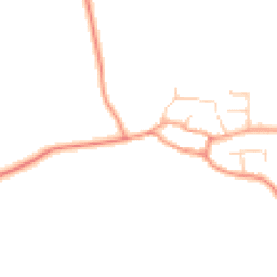 Daytime road noise heatmap for OX17 2JT