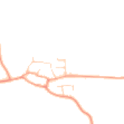 Daytime road noise heatmap for OX17 2JY