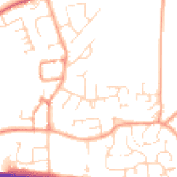 Daytime road noise heatmap for OX17 2QL