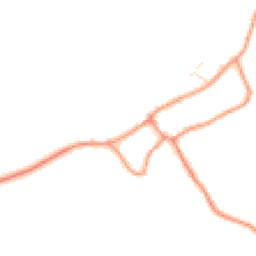 Daytime road noise heatmap for OX17 2RT