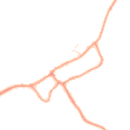 Daytime road noise heatmap for OX17 2RZ