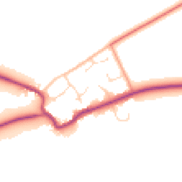 Daytime road noise heatmap for OX17 3AG