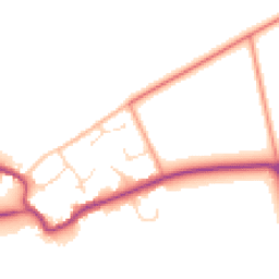 Daytime road noise heatmap for OX17 3AP