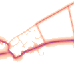 Daytime road noise heatmap for OX17 3AR