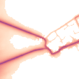 Daytime road noise heatmap for OX17 3BZ