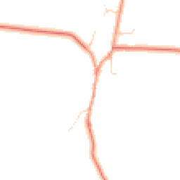 Daytime road noise heatmap for OX17 3DP