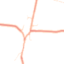 Daytime road noise heatmap for OX17 3DQ