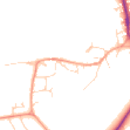 Daytime road noise heatmap for OX17 3EF