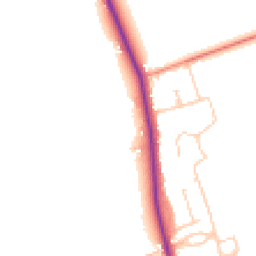 Daytime road noise heatmap for OX17 3FL