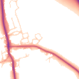 Daytime road noise heatmap for OX17 3FS