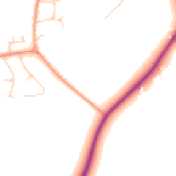 Daytime road noise heatmap for OX17 3GE