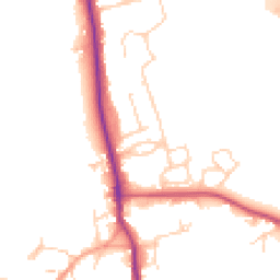Daytime road noise heatmap for OX17 3HX