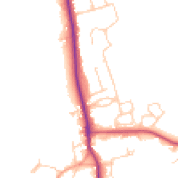 Daytime road noise heatmap for OX17 3HZ