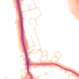Daytime road noise heatmap for OX17 3JU