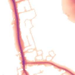 Daytime road noise heatmap for OX17 3LB