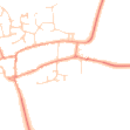 Daytime road noise heatmap for OX17 3PR