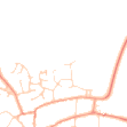 Daytime road noise heatmap for OX17 3QF