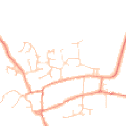 Daytime road noise heatmap for OX17 3QH