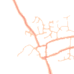 Daytime road noise heatmap for OX17 3RU