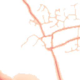 Daytime road noise heatmap for OX17 3RW