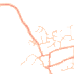 Daytime road noise heatmap for OX17 3RY