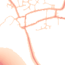 Daytime road noise heatmap for OX17 3RZ