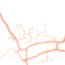 Daytime road noise heatmap for OX17 3XA