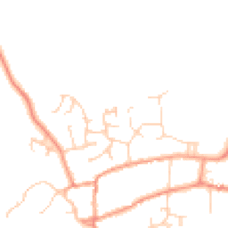 Daytime road noise heatmap for OX17 3XB