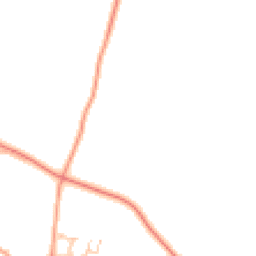 Daytime road noise heatmap for OX20 1AE