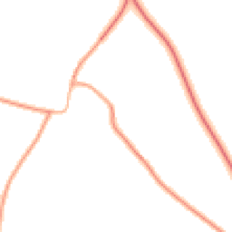 Daytime road noise heatmap for OX20 1AJ