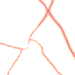 Daytime road noise heatmap for OX20 1AN