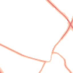 Daytime road noise heatmap for OX20 1AR