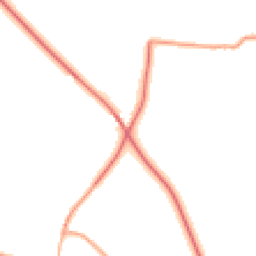 Daytime road noise heatmap for OX20 1AY