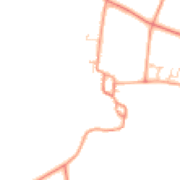 Daytime road noise heatmap for OX20 1DG