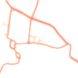 Daytime road noise heatmap for OX20 1EN