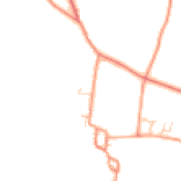 Daytime road noise heatmap for OX20 1EQ