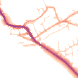 Daytime road noise heatmap for OX20 1FF