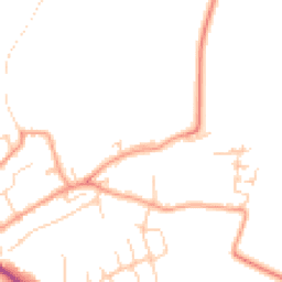 Daytime road noise heatmap for OX20 1FN