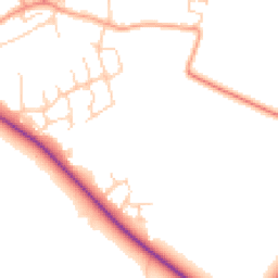 Daytime road noise heatmap for OX20 1GB