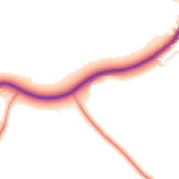 Daytime road noise heatmap for OX20 1LE